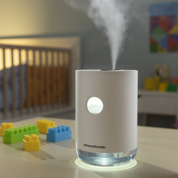 HUMIDIFICADOR ULTRASÓNICO RECARGABLE VAUPURE INNOVAGOODS