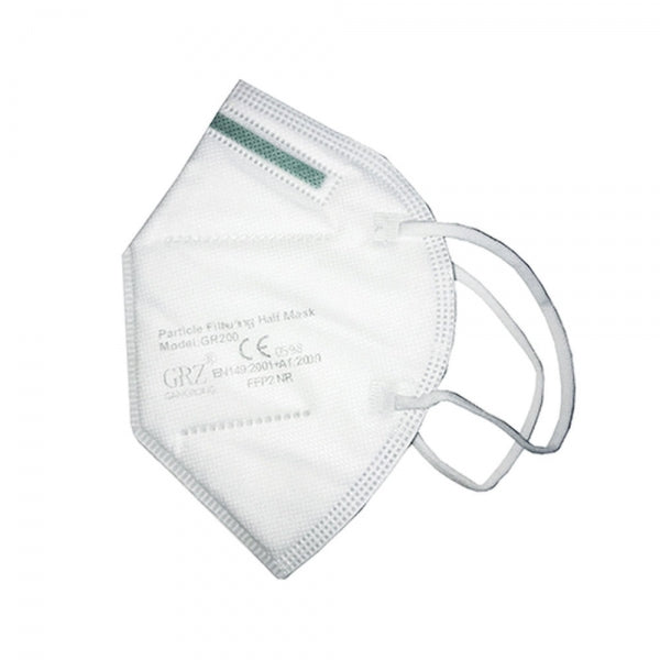 MASCARILLA DE PROTECCIÓN RESPIRATORIA FFP2 NR GR200. 25 PIEZAS