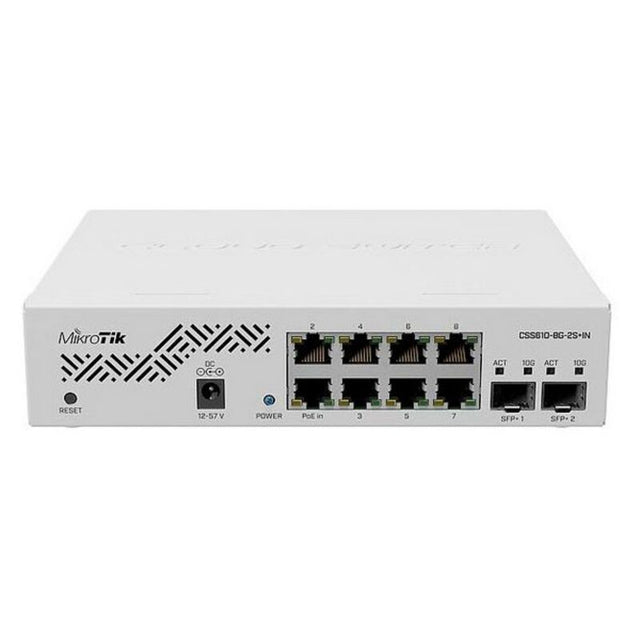 Switch de Sobremesa Mikrotik CSS610-8G-2S+IN RJ45