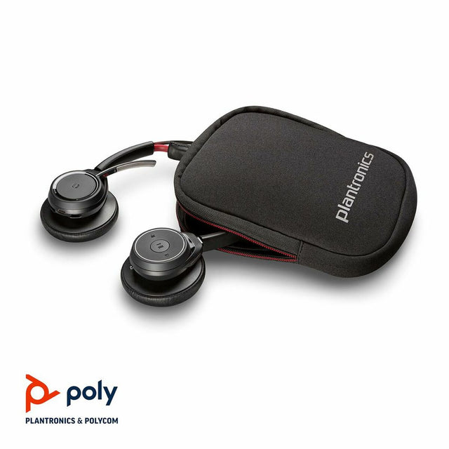 Auriculares con Micrófono Poly VOYAGER FOCUS Negro