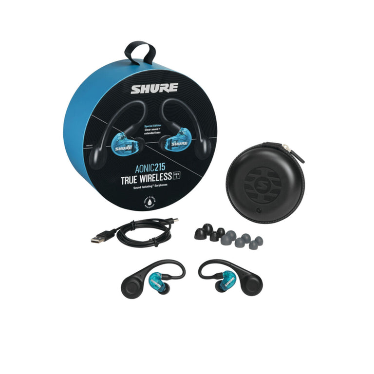 Shure SE21DYBL+TW2-EFS Kopfhörer Blau