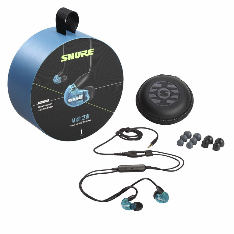 Shure SE21DYBL+TW2-EFS Kopfhörer Blau