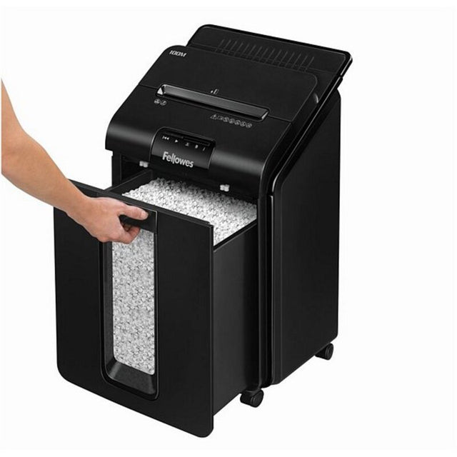 <transcy>Fellowes AutoMax100M Destructeur De Papier Noir Micro Cut</transcy>