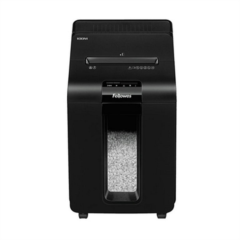 Trituradora de Papel Micro Corte Fellowes AutoMax100M Negro