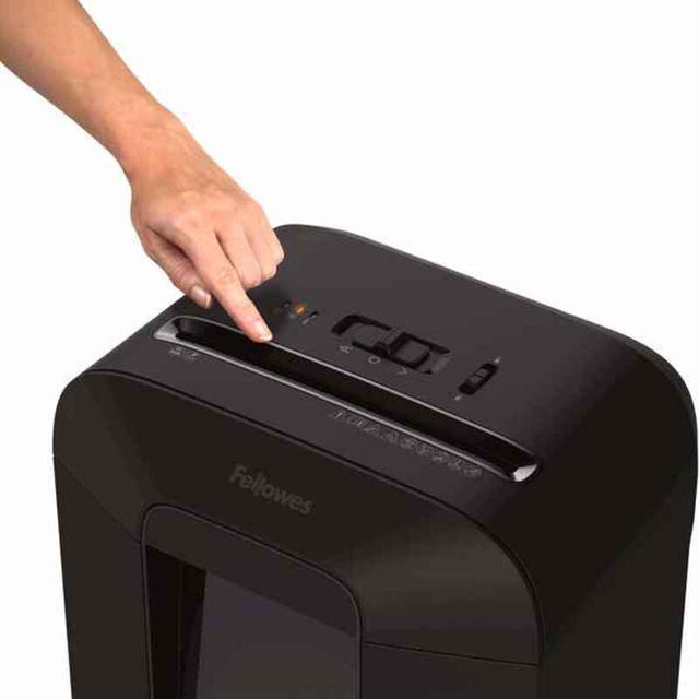 <transcy>Destructeur de documents Micro Cut Fellowes LX85 19 L 4 x 40 mm 12 Feuilles Noir</transcy>