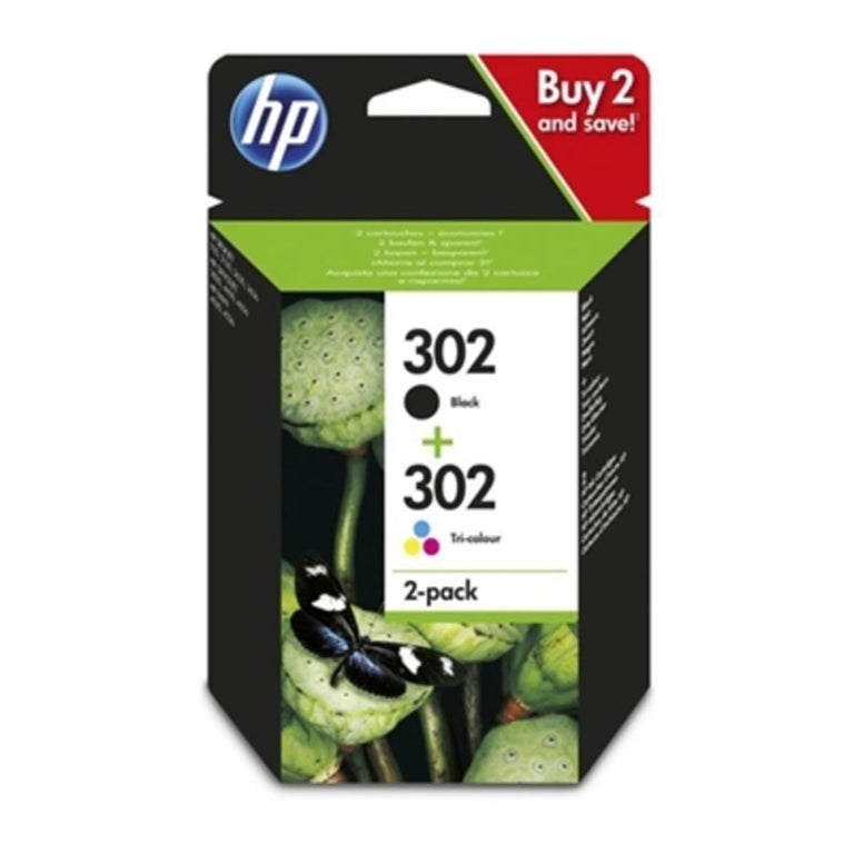 Cartucho de Tinta Compatible HP 302 (2 pcs)