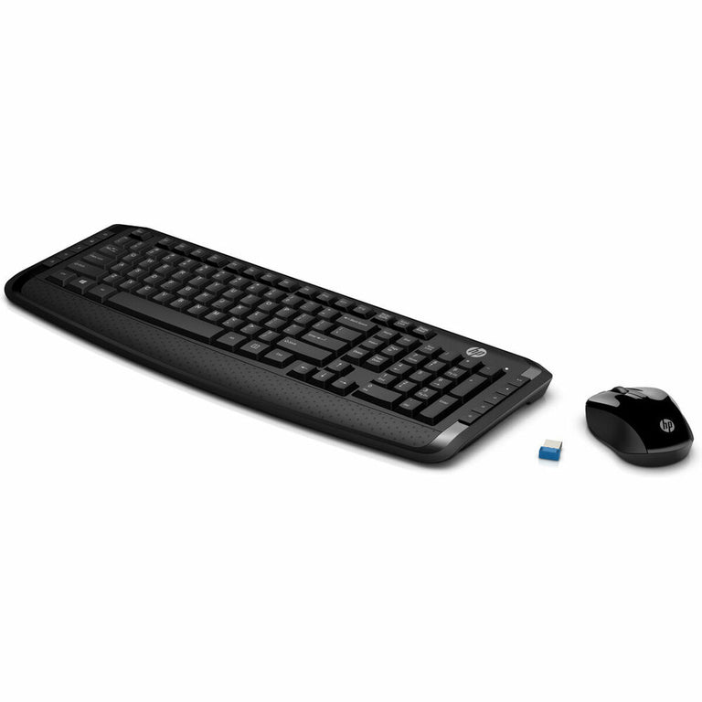 HP Tastatur und Maus HP Wireless Tastatur und Maus 300 Schwarz Wireless