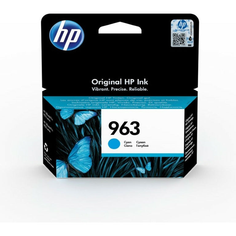 HP 963 Cyan Original-Tintenpatrone