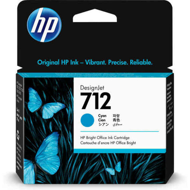 HP 712 Cyan Original-Tintenpatrone