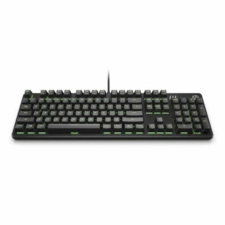 Teclado HP 550 USB Negro Retroiluminado Gaming Francés AZERTY