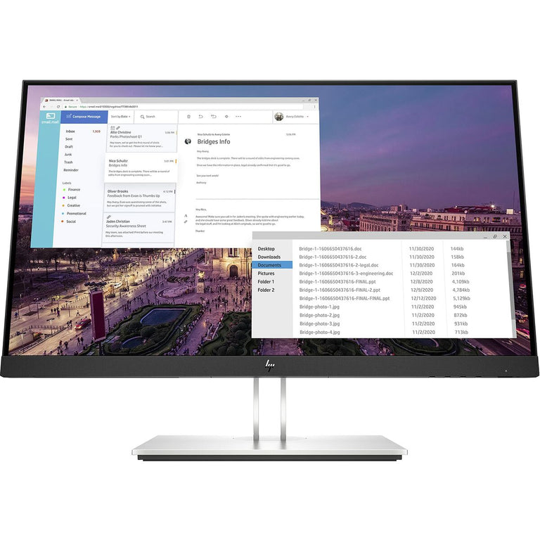 Monitor HP E23 G4 IPS Full HD 60 Hz 23" 1920 x 1080 Pixel