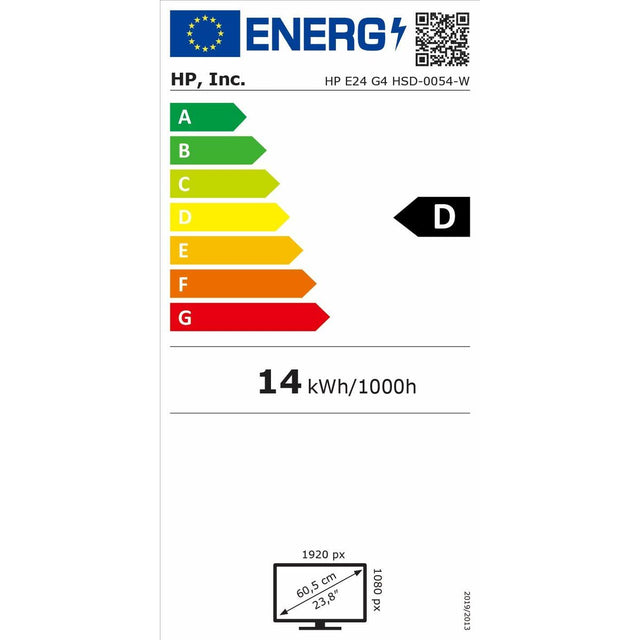 HP E24 G4 IPS 23,8-Zoll-Monitor Full HD 60 Hz 1920 x 1080 Pixel