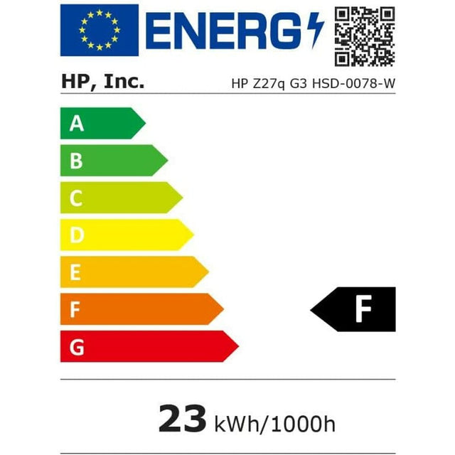 Monitor HP Z27QG3 27" IPS 60 Hz 50-60 Hz 2560 x 1440 px Quad HD