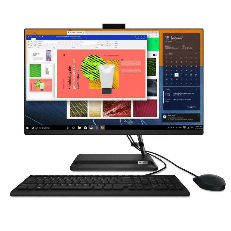 All-in-One Lenovo Ideacentre 3 27ALC6 Ryzen 7 5700U 27 Zoll 512 GB SSD 16 GB RAM Azerty Französisch