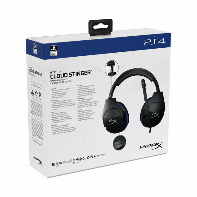 Gaming-Headset mit Mikrofon Hyperx Cloud Stinger Schwarz/Blau