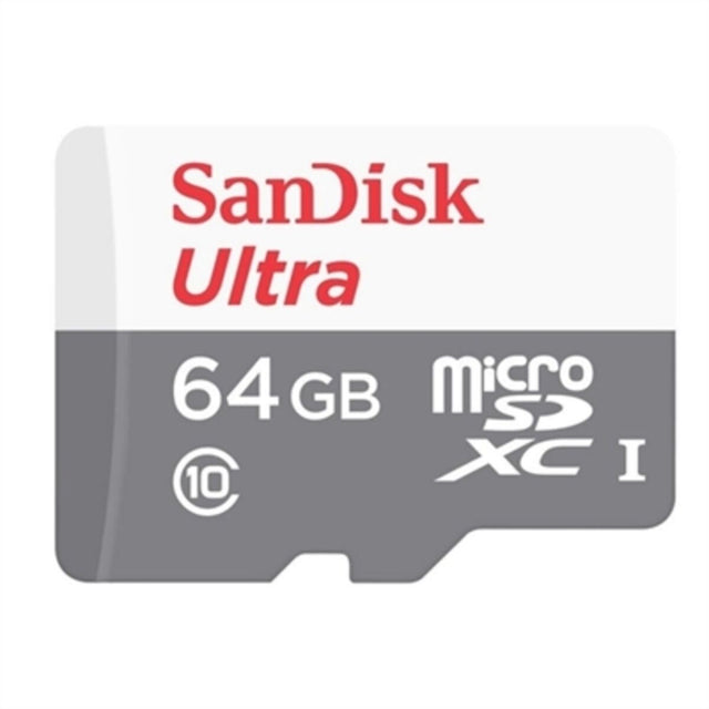 <transcy>Carte mémoire SanDisk SDSQUNR-064G-GN3MA 64 Go SDXC CL10</transcy>