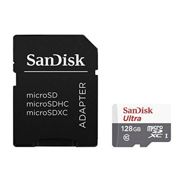 <transcy>Carte mémoire Micro SD avec adaptateur SanDisk SDSQUNS-GN3MA C10 80 Mo/s-100 Mo/s</transcy>