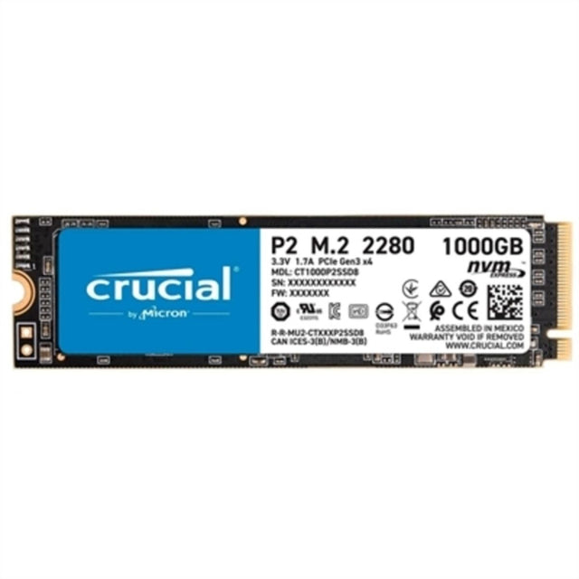 Disco Duro Crucial CT1000P2SSD8 1000GB SSD M.2