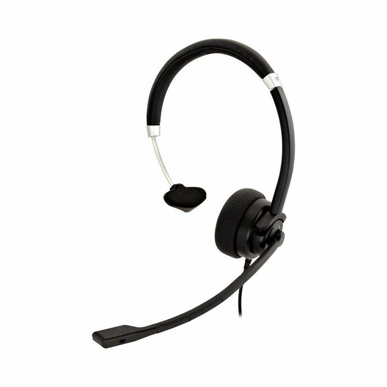 Auriculares con Micrófono V7 HU411                Negro