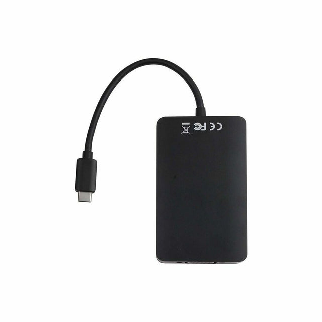 USB-C-auf-HDMI-Adapter V7 V7UC-2HDMI-BLK Schwarz