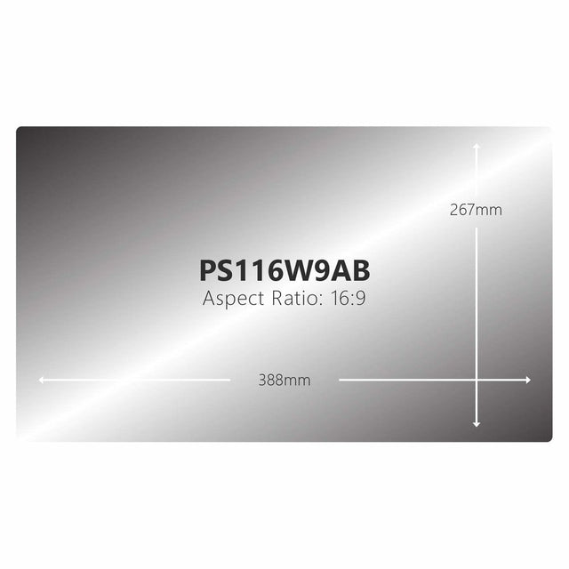 Filtro de Privacidad para Monitor V7 PS116W9AB