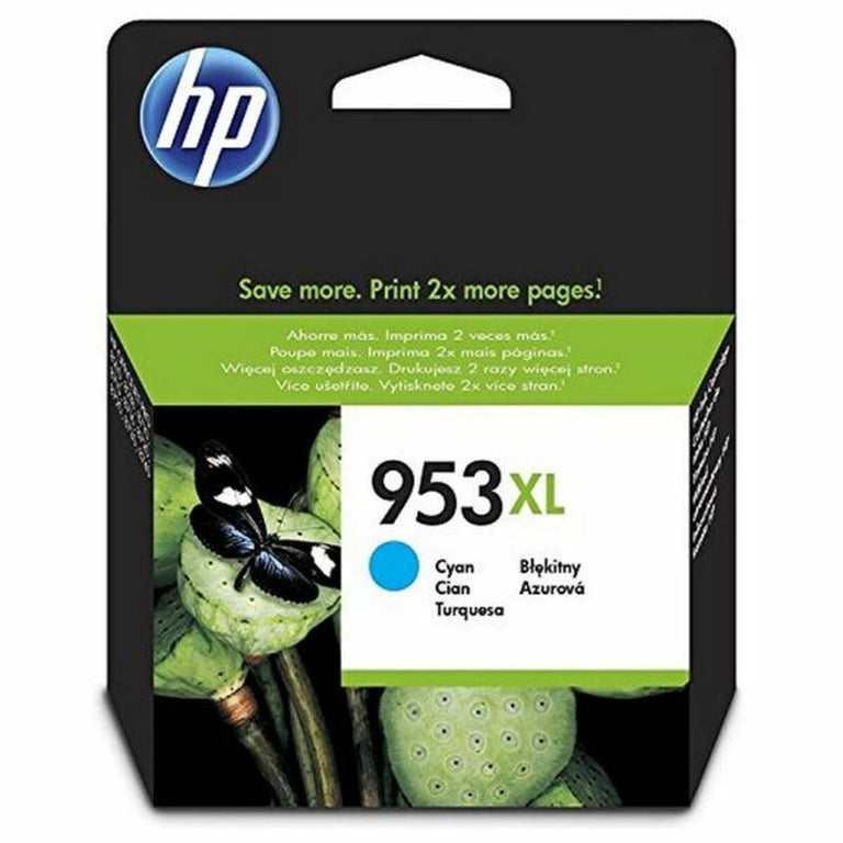 Cartucho de Tinta Compatible HP F6U16AE Cyan Cian