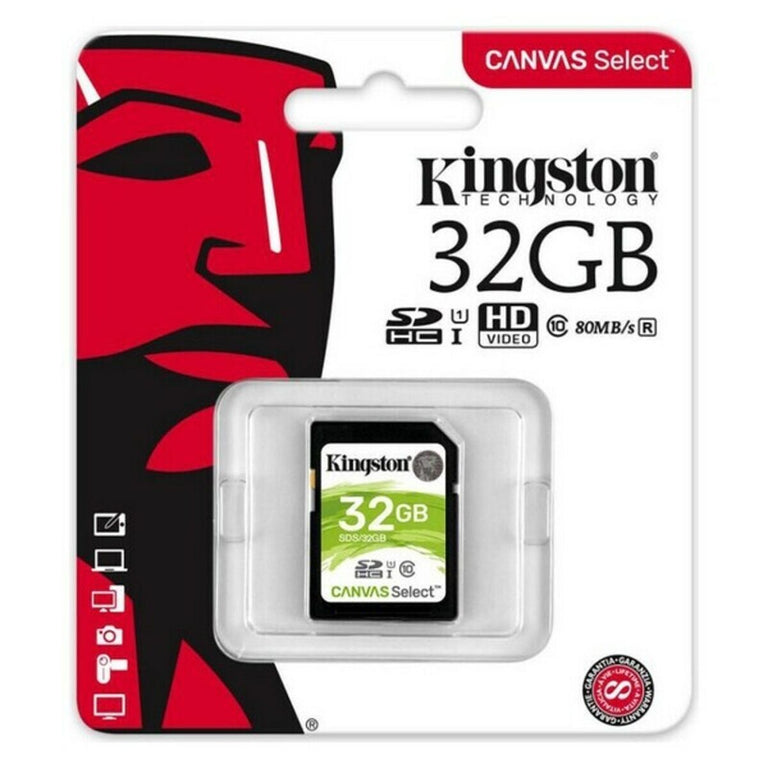 Tarjeta de Memoria SD Kingston SDS2 100 MB/s exFAT