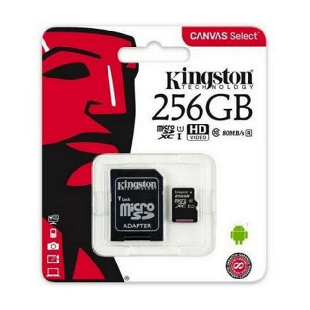 Tarjeta de Memoria Micro SD con Adaptador Kingston SDCS2 100 MB/s