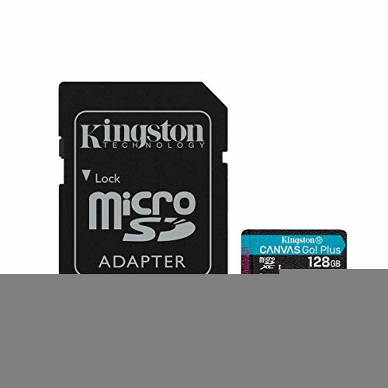 Tarjeta Micro SD Kingston MSDXC CANVAS GO PLUS 128GB