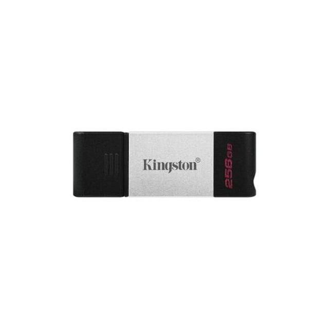 Memoria USB Kingston DataTraveler DT80 Tipo C Negro Plata Memoria USB