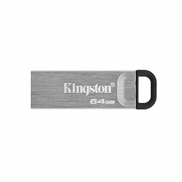 Memoria USB Kingston DTKN/64GB            64 GB Plata