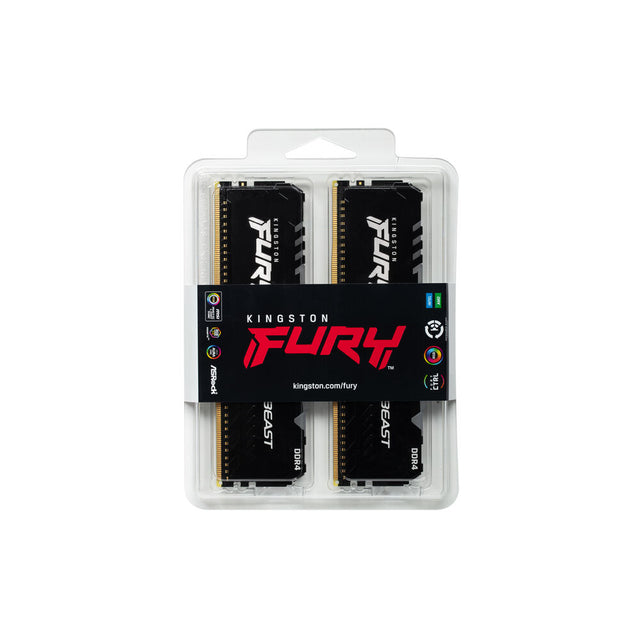 Memoria RAM RGB Kingston Fury Beast KF432C16BBAK2/32 32 GB DDR4