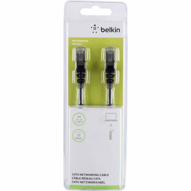 Cable de Red Rígido UTP Categoría 6 Belkin A3L981BT01MBKHS 1m