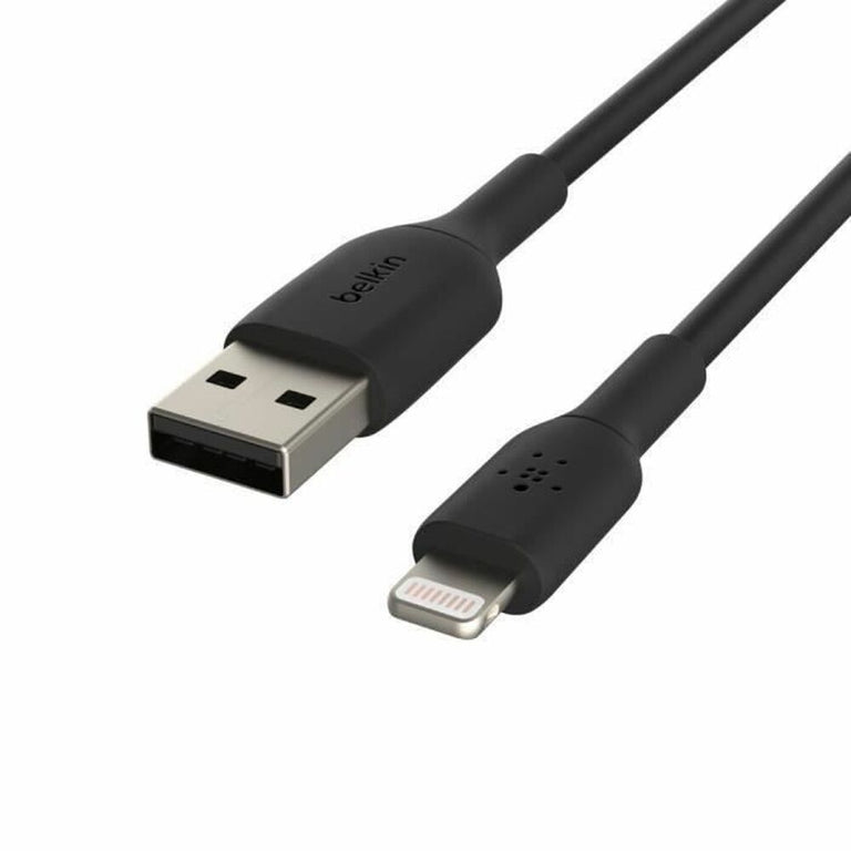 Cable USB a Lightning Belkin CAA001BT2MBK Negro