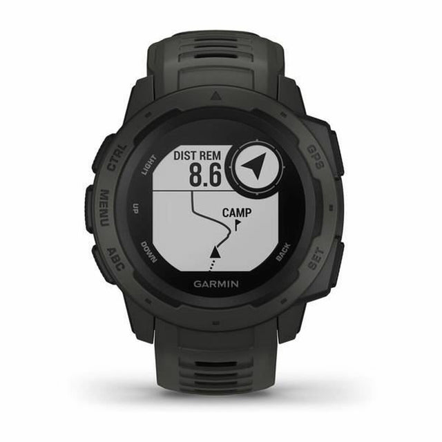 GARMIN GPS 10 ATM Smartwatch Graphitschwarz