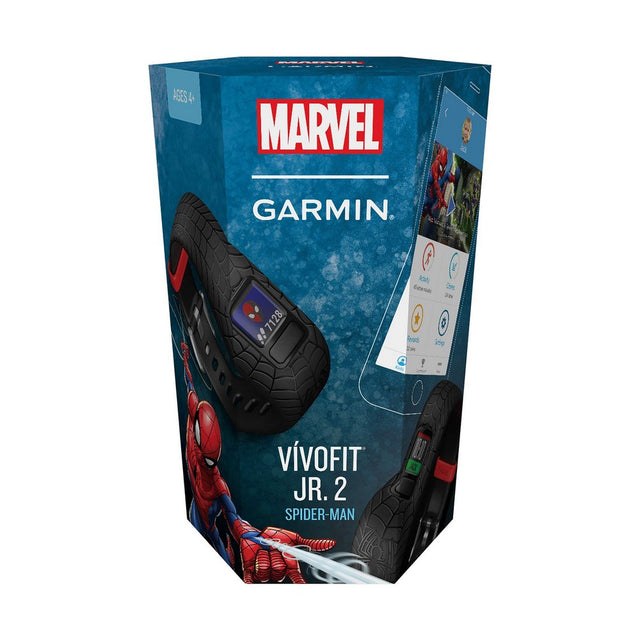 Pulsera de Actividad GARMIN  Vivofit Jr 2 Spiderman Negro