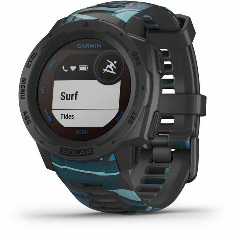 Pulsera de Actividad GARMIN Instinct Solar – Surf Edition Negro