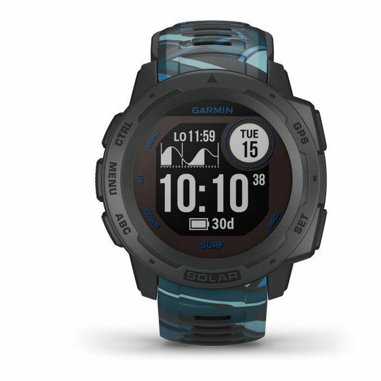 Pulsera de Actividad GARMIN Instinct Solar – Surf Edition Negro