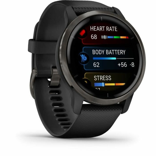 GARMIN Venu 2 1,3" AMOLED Schwarz Grau Smartwatch