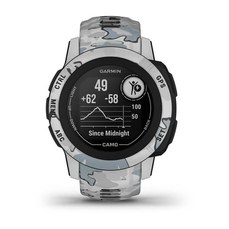 Aktivitäts-Tracker GARMIN Instinct 2S Camo Edition 0,79" Grau