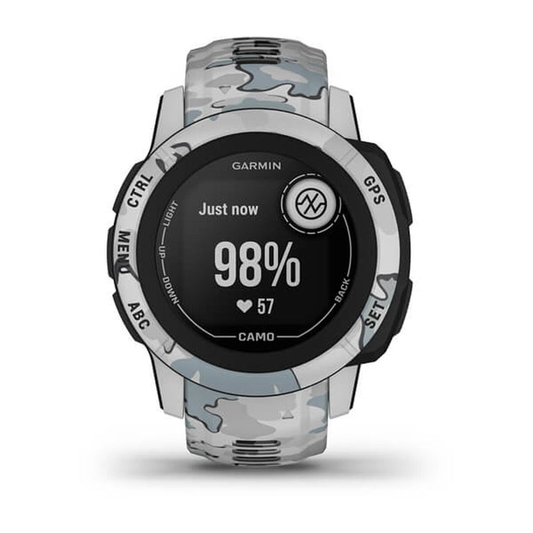 Aktivitäts-Tracker GARMIN Instinct 2S Camo Edition 0,79" Grau