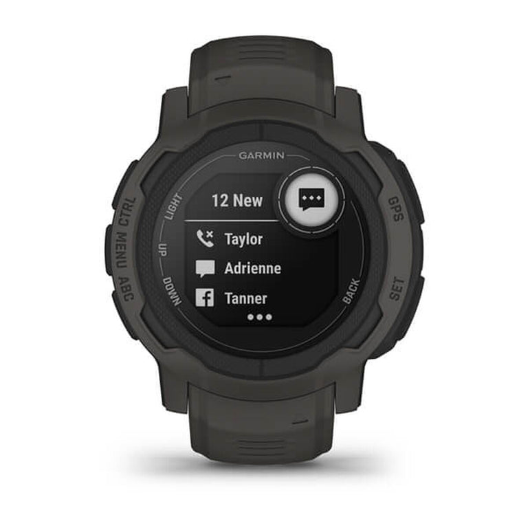 GARMIN Instinct 2 Dunkelgraue Smartwatch