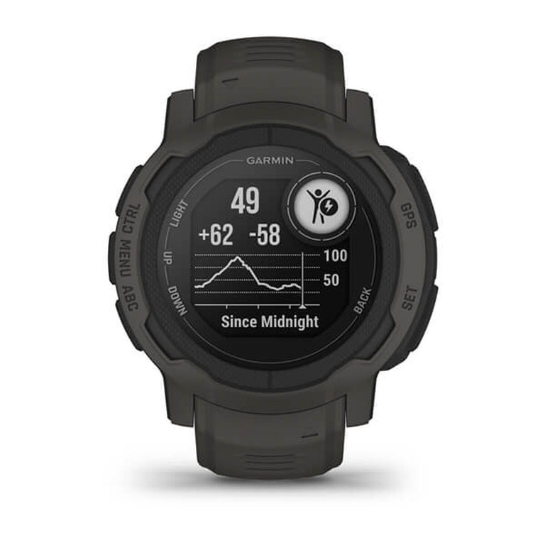 GARMIN Instinct 2 Dunkelgraue Smartwatch