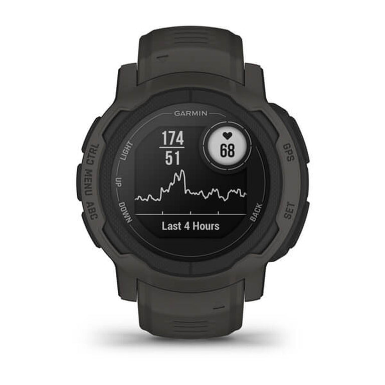 GARMIN Instinct 2 Dunkelgraue Smartwatch