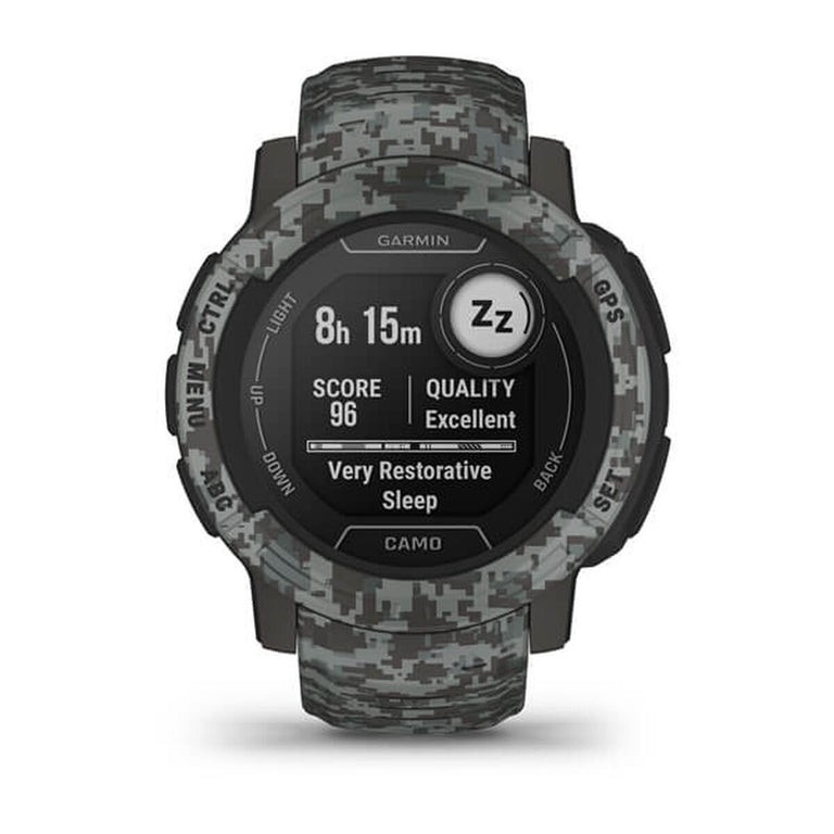 Pulsera de Actividad GARMIN Instinct 2 Camo Edition Gris oscuro 0,9"