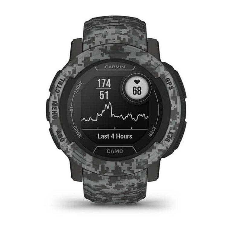 Pulsera de Actividad GARMIN Instinct 2 Camo Edition Gris oscuro 0,9"