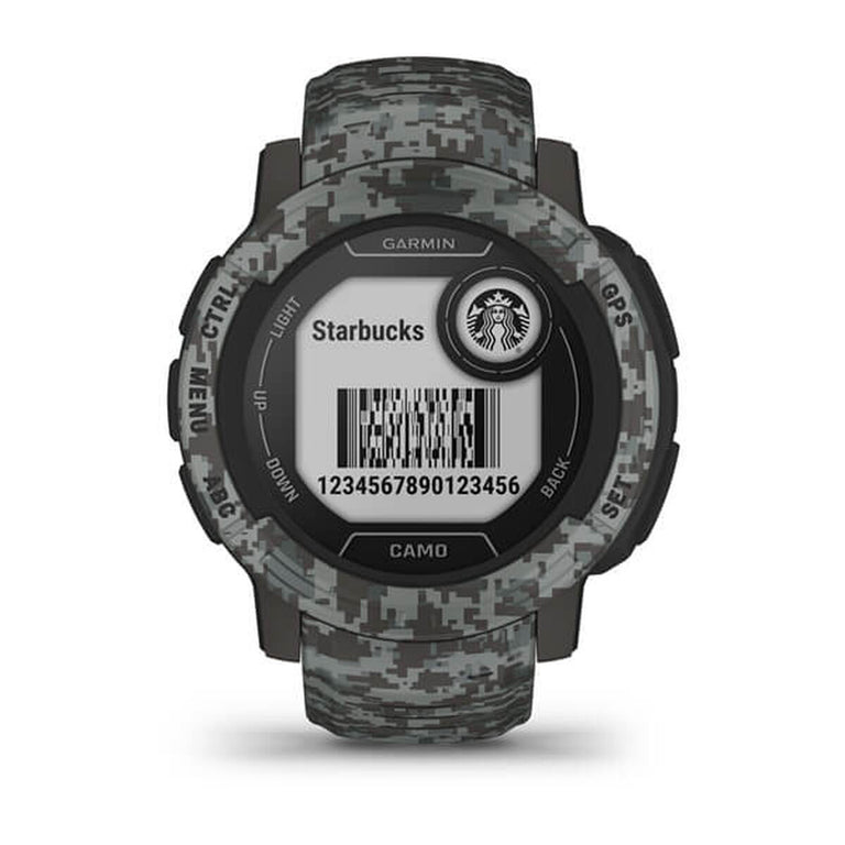 Pulsera de Actividad GARMIN Instinct 2 Camo Edition Gris oscuro 0,9"