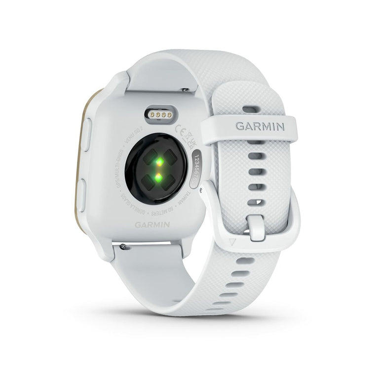 Pulsera de Actividad GARMIN Venu Sq 2 Blanco 1,4"