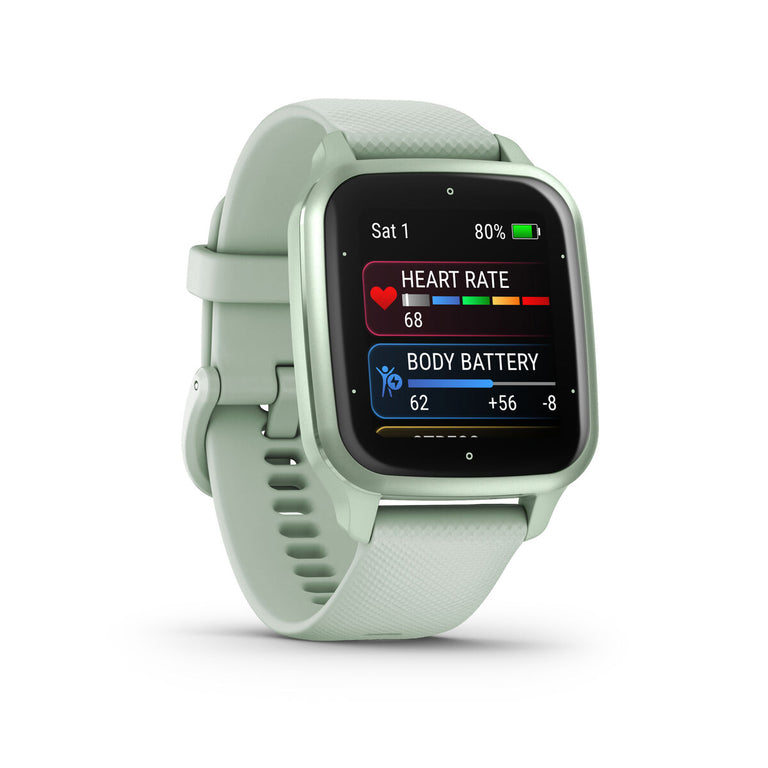 Pulsera de Actividad GARMIN Venu Sq 2 1,4" Verde suave