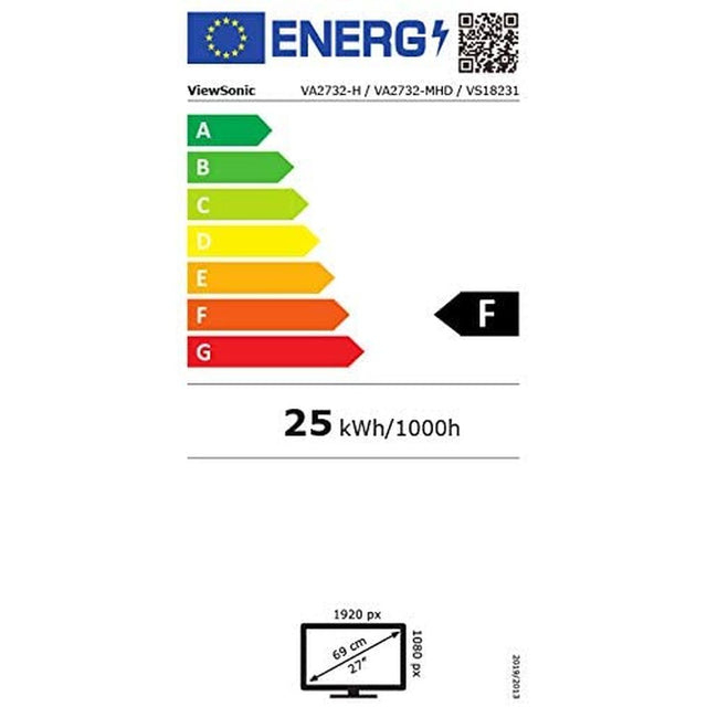 ViewSonic VA2732-MHD 27-Zoll-FHD-LED-IPS-75-Hz-Monitor